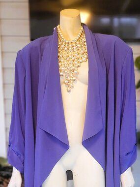 CALVIN KLEIN OPEN CARDIGAN